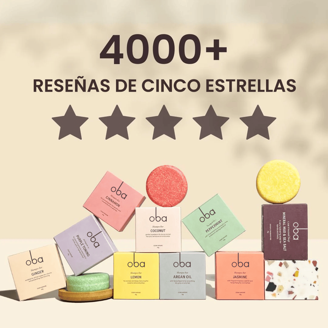 Oba Lemon - Champú para Cabello Graso