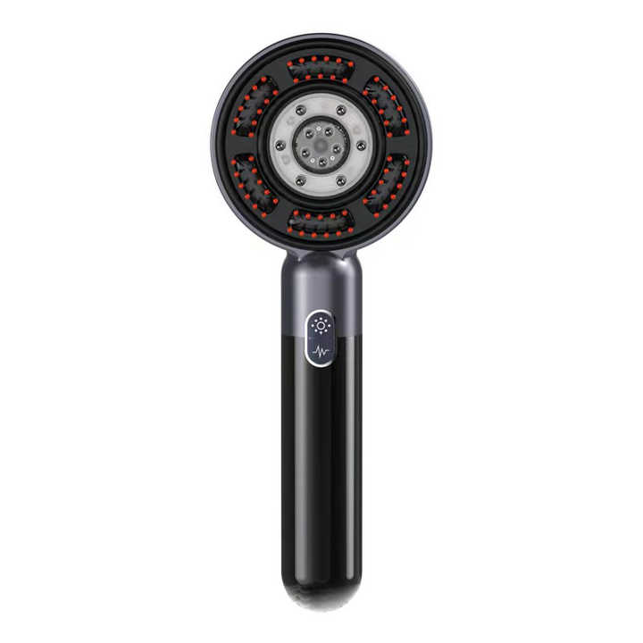 BreoBrush Peine Ultra Hi-Tech: Terapia de Luz, Masajeador y Difusor