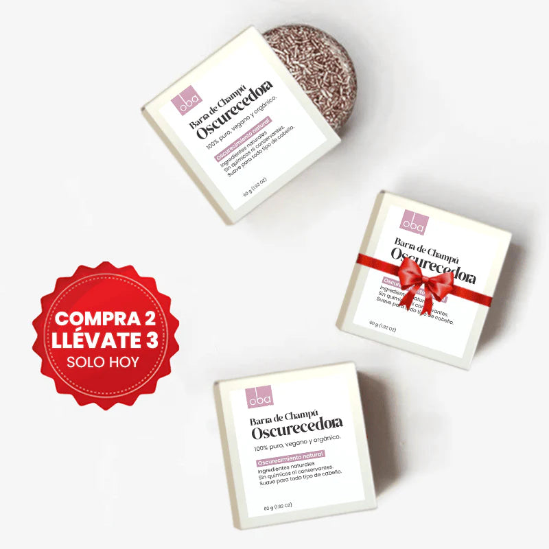 Oba Hair - Champú Natural para Oscurecer el Cabello | España