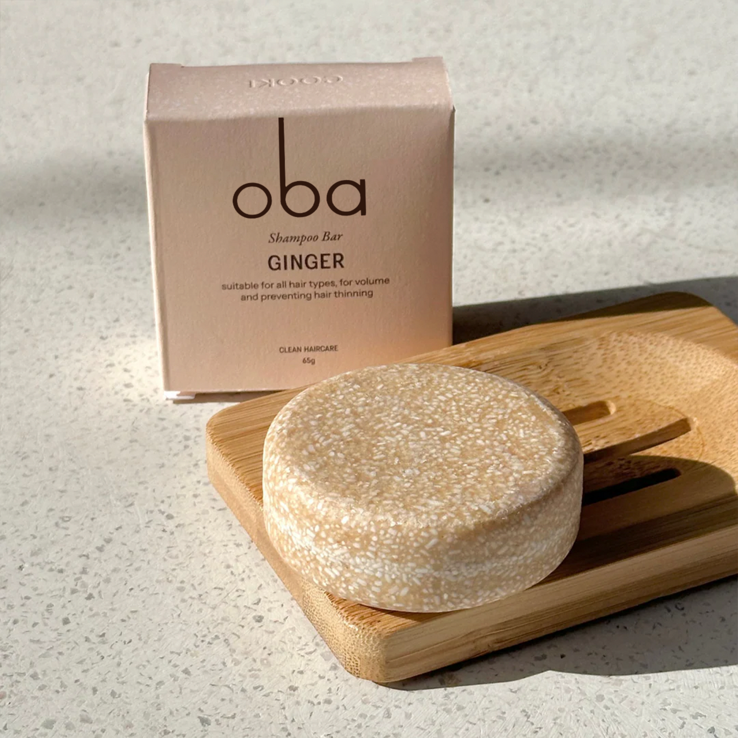 Oba Ginger – Champú Natural de Jengibre