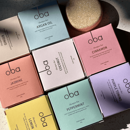 Oba Lemon - Champú para Cabello Graso