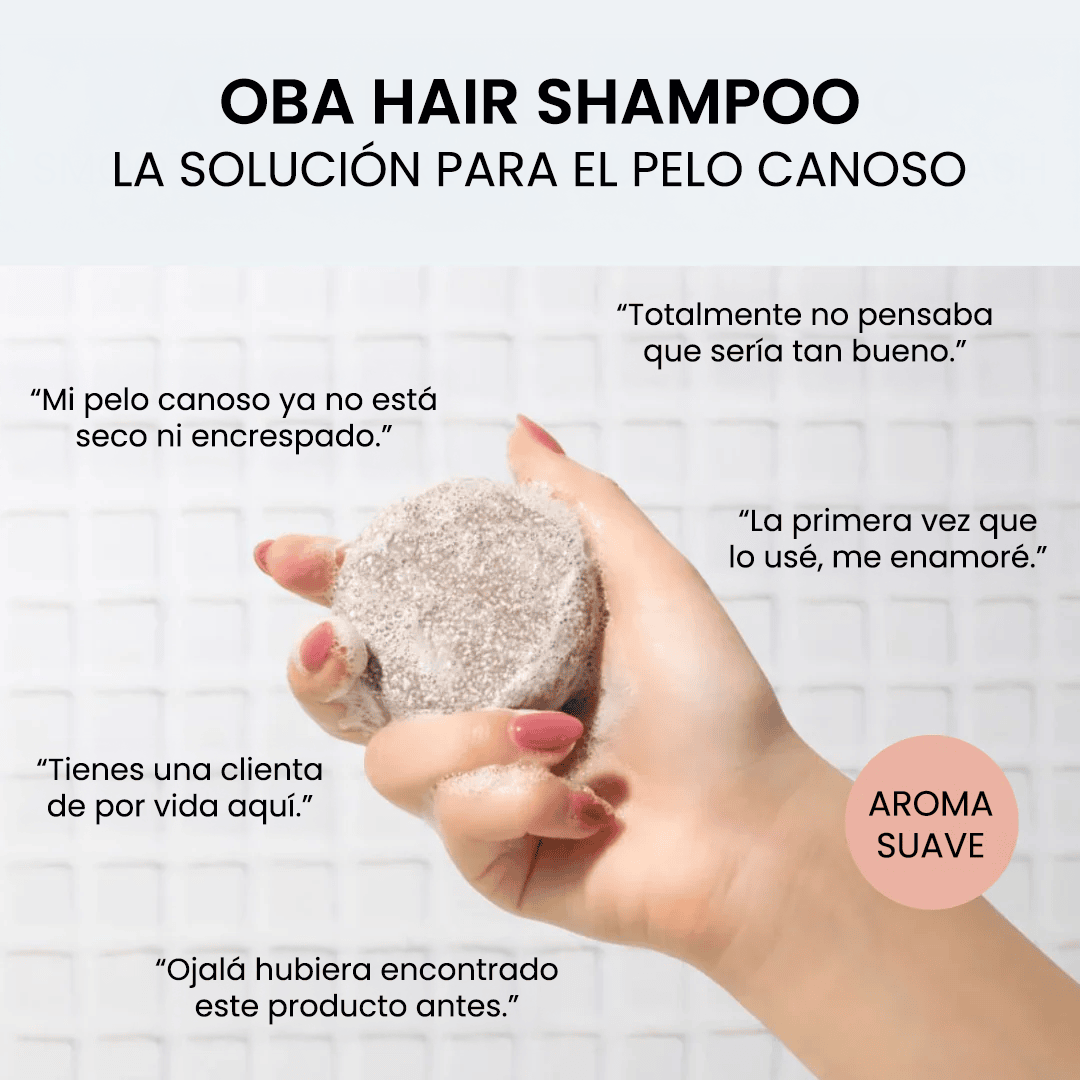 Oba Hair - Champú Natural para Oscurecer el Cabello | Chile