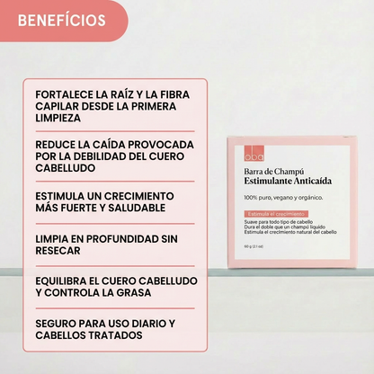 Estimulante Anticaída Champú Capilar | DHT Safe lp