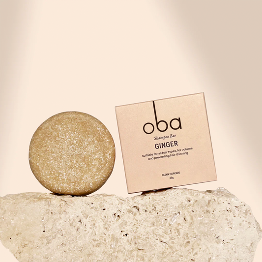 Oba Ginger – Champú Natural de Jengibre